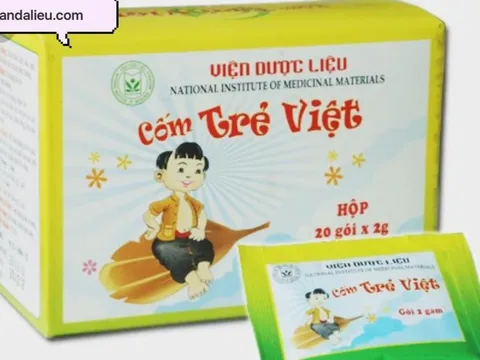 Bộ Y tế thu hồi thuốc Cốm Trẻ Việt do Viện Dược liệu sản xuất