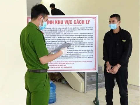 Bắt giữ tội phạm bị truy nã tại khu cách ly