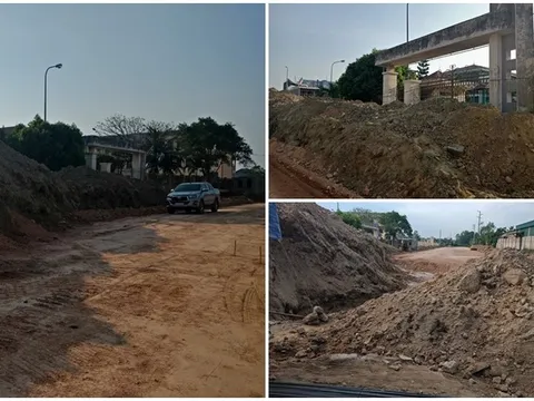 Nghệ An: Cty Sông Tiền đổ thải sai phép làm nứt gãy trường mầm non?