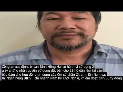 Bắt Chủ tịch Công ty Tân Hồng Uy lừa bán sổ đỏ chiếm đoạt hơn 80 tỷ