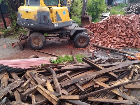 Tân Yên: Chính quyền xã Hợp Đức 'bảo kê' XD công trình trái phép?