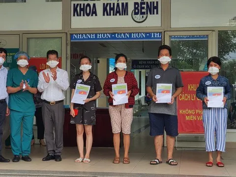 Thêm 5 người mắc Covid-19 ở Đà Nẵng được công bố khỏi bệnh và xuất viện