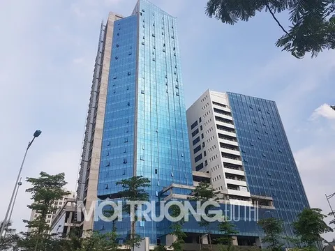 Trụ sở Liên cơ sở ngành HN: Công trình nghìn tỉ cứ mưa là dột