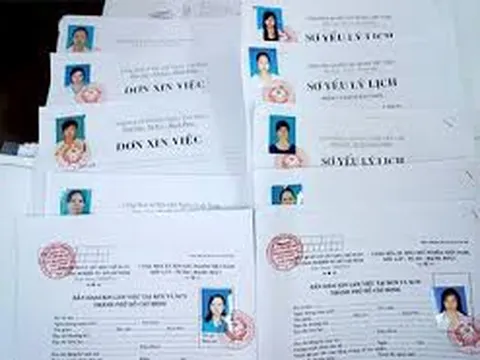 Từ 01/9 xác nhận sơ yếu lý lịch đã ký sẵn bị phạt đến 7 triệu đồng
