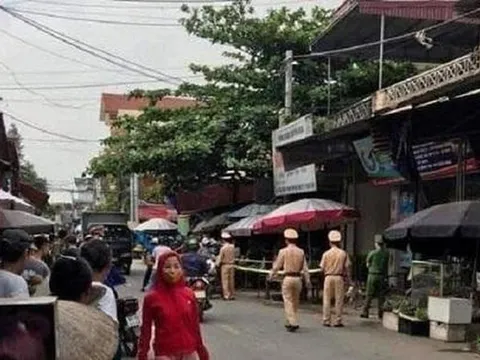 Hưng Yên: Đang bán hàng ở chợ, vợ bất ngờ bị chồng dùng dao đâm tử vong