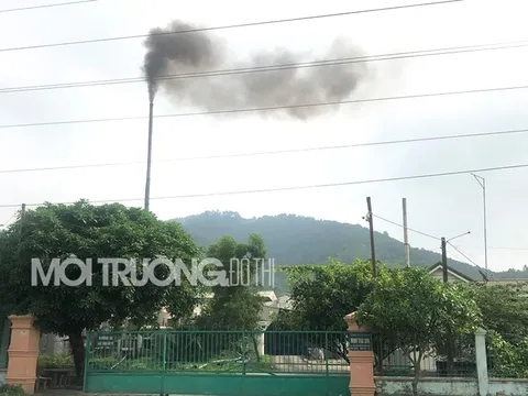 Nghệ An: Công ty CP Minh Thái Sơn hoạt động chui, xả khói thải đen?