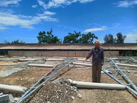 Nghệ An: Hàng loạt công trình không phép mọc trên đất nông nghiệp