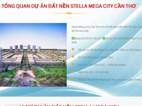 Vén màn dự án Stella Mega City do KiTa Invest làm chủ đầu tư?