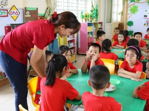 Đề xuất giáo viên mầm non là nghề nặng nhọc, có thể nghỉ hưu sớm hơn quy định