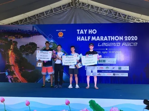 Tay Ho Half Marathon 2020: Hướng tới mục tiêu sống 'Vui-Khỏe-Có ích'