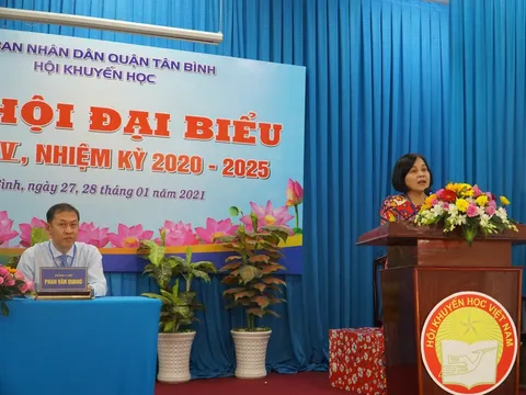Đại hội đại biểu hội Khuyến học quận Tân Bình, TP.HCM