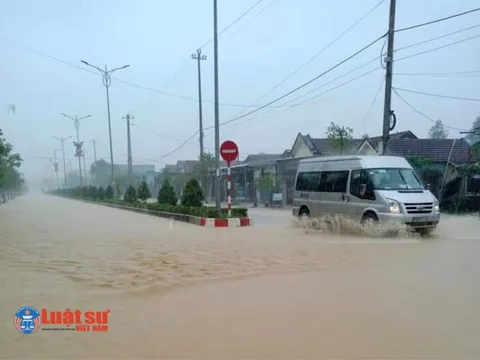 Mưa lớn kéo dài, nhiều nơi trên địa bàn tỉnh Thừa Thiên – Huế tái ngập lụt