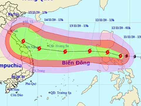 Thừa Thiên – Huế ra công điện khẩn ứng phó với cơn bão số 13