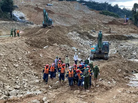 Nóng: Tìm thấy thêm 1 thi thể công nhân tại thủy điện Rào Trăng 3 sau hơn 1 tháng mất tích