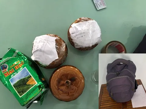 Vụ khách lạ mặt bỏ lại ba lô nghi đựng các hủ tro cốt tại quán ăn: Hủ gốm đựng các thai nhi chưa tựu hình