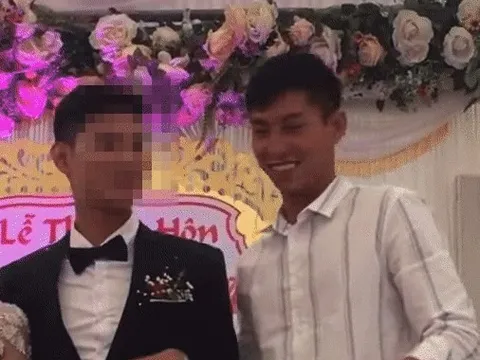 Chú rể bị cưỡng hôn ngay trong đám cưới, 'kẻ phá đám' thì tươi roi rói, biểu cảm cô dâu mới dở khóc dở cười