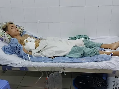 Nam thanh niên bị đâm nguy kịch khi bán hàng trong chợ đầu mối Tân Biên