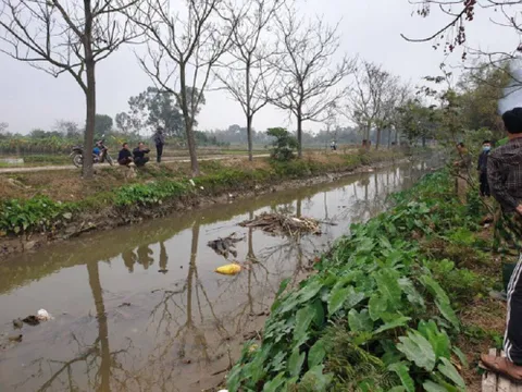 Phát hiện thi thể cụ bà dưới sông ngày mùng 4 Tết Nguyên đán