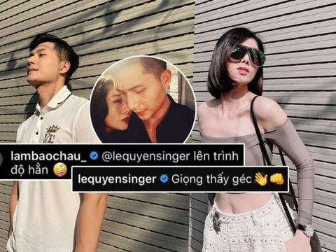 Lệ Quyên 'dỗi yêu' Lâm Bảo Châu khi tình trẻ khen chụp hình lên tay: Giận nhau như thuở mới hẹn hò?