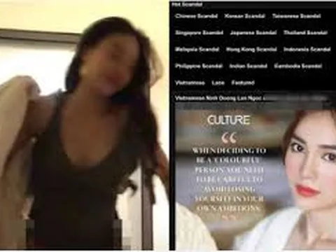 Hot: Giữa nghi án lộ clip nóng, Ninh Dương Lan Ngọc lên tiếng: 'Không phải là tôi'