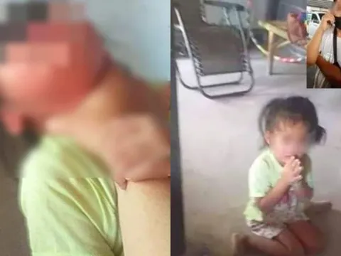 Gọi điện cho chồng không được, người phụ nữ bạo hành con gái để trút giận