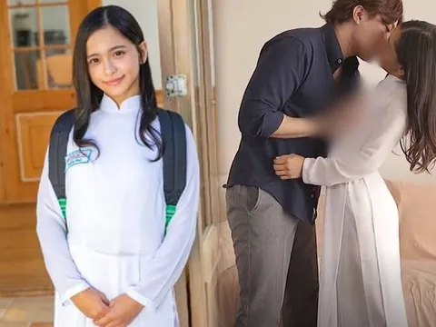 Diện áo dài học sinh và nón lá đóng phim 18+, nữ diễn viên gốc Việt gây bức xúc
