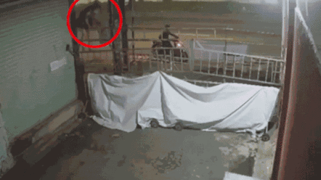 Clip: Mặc váy ngắn leo rào 3m vào khu phong tỏa, cô gái bị người dân đuổi ra theo đường cũ
