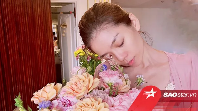 Lệ Quyên khoe ảnh bụng săn chắc, eo con kiến không kém gì gái 18 sau khi bị nghi có bầu