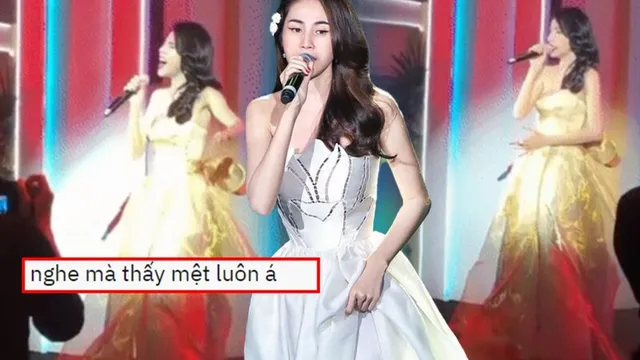 Clip Thủy Tiên biểu diễn live tại sự kiện âm nhạc, nhưng sao giọng hát lại gây ra nhiều tranh cãi thế này