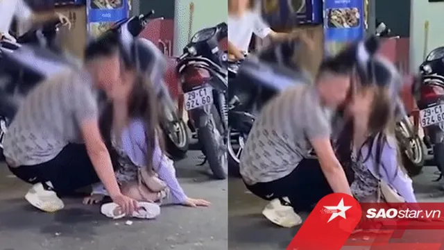 Clip: Xôn xao cô gái 'say quắc cần câu' ngồi hôn bạn trai giữa phố Tạ Hiện khiến nhiều người ái ngại