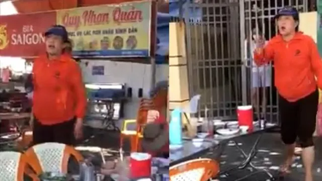 Clip: Phản ánh quán 'tính gian' 20 lát bánh xèo, thực khách bị chủ quán chửi bới, đánh 'bờm đầu'