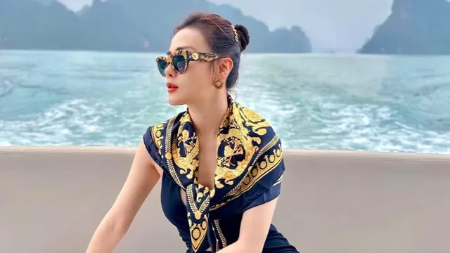 Diễn viên Phương Oanh khoe đường cong, Shark Bình khen ngợi: 'Xinh và ngon hẳn'