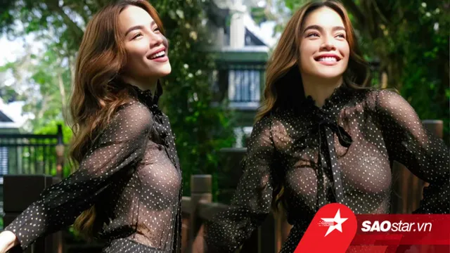 Hồ Ngọc Hà đẹp 'hết nước chấm' với đồ mỏng tang, xứng danh bậc thầy giấu 'phụ tùng'