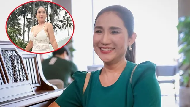 MC Cát Tường diện bikini một mảnh, để lộ chi tiết 'ngồn ngộn' khiến netizen xây xẩm