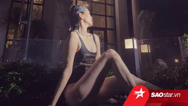 Lệ Quyên khoe dáng 'khét lẹt' trong trang phục bikini bé tí tẹo, body tuổi 42 thế nào?