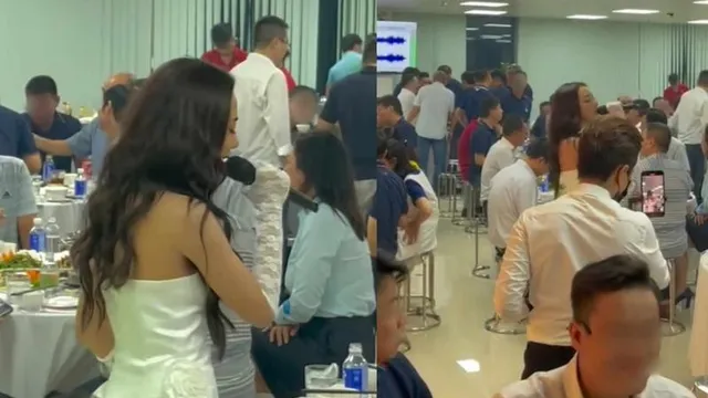 Xôn xao nữ ca sĩ đi hát đám tiệc nhưng khách khứa không thèm nhìn: Danh tính chẳng xa lạ!