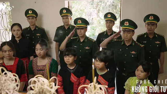 Cuộc Chiến Không Giới Tuyến tập cuối: Đồn phó Quang hy sinh anh dũng, Trung cùng Phương nuôi dạy các con