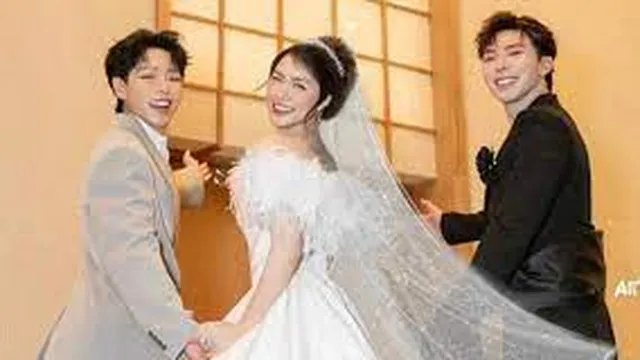 Hoà Minzy lộ ảnh cưới, được Đức Phúc và Erik dắt tay về nhà chồng?