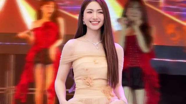 Hòa Minzy bị lửa hắt vào mặt khi biểu diễn trên sân khấu