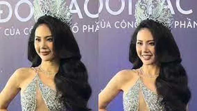 Hiếm hoi đi sự kiện, Bùi Quỳnh Hoa xuất hiện với nhan sắc lạ lẫm, lộ nội y
