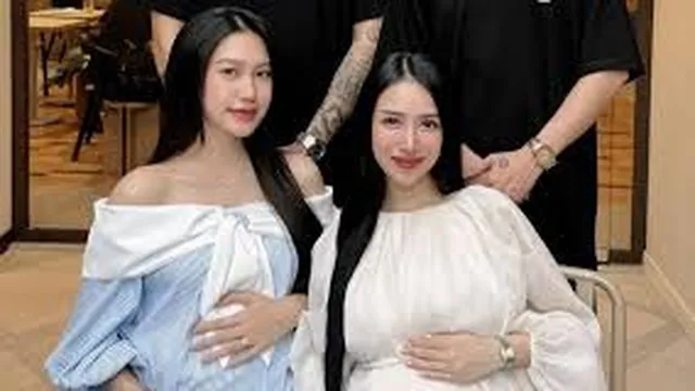 Doãn Hải My đọ bụng bầu với con gái Minh Nhựa, thần sắc thế nào?