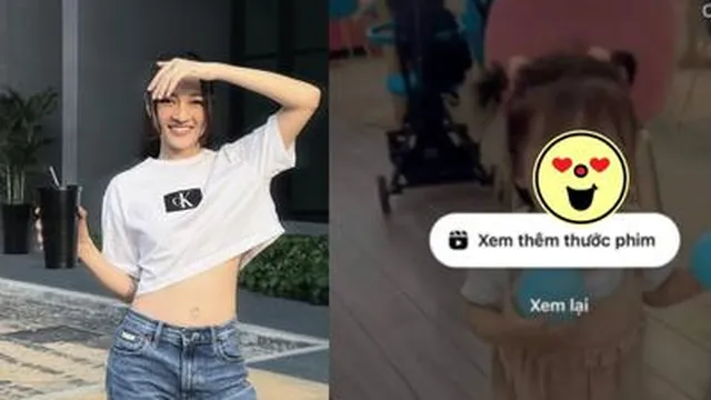 Bảo Anh đăng clip bé gái 13 tháng tuổi sau tin đồn có con, nhanh chóng xoá vội