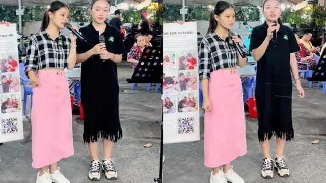 Hai con nuôi của Phi Nhung hát ở quán ăn lề đường, khán giả phản ứng ra sao?