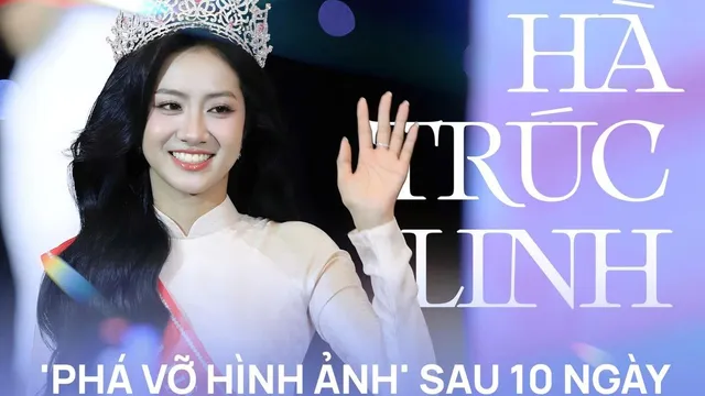 Hoa hậu Hà Trúc Linh 'phá vỡ hình ảnh' sau 10 ngày đăng quang