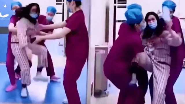 Clip: Sản phụ rút dép phang chồng gây náo loạn bệnh viện, biết nguyên nhân ai cũng nói 'đáng đánh lắm'