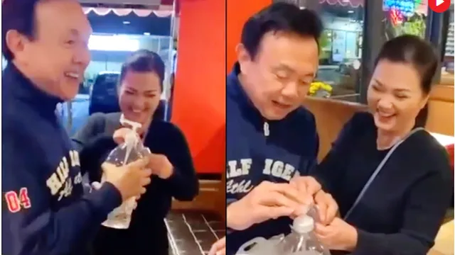 Clip: Nghẹn lòng khoảnh khắc cuối cùng cố nghệ sĩ Chí Tài tươi cười nắm tay vợ
