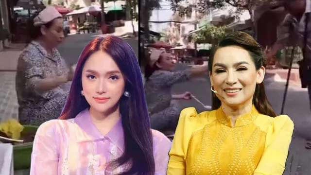 Phi Nhung tự tay làm đồ ăn cho người bán vé số, dân mạng tranh thủ 'cà khịa' Hương Giang vì lý do này...